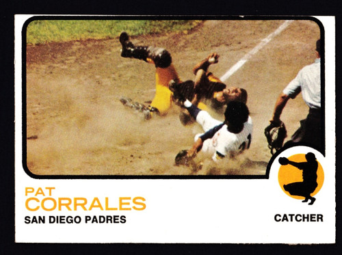 1973 Topps #542 Pat Corrales VG