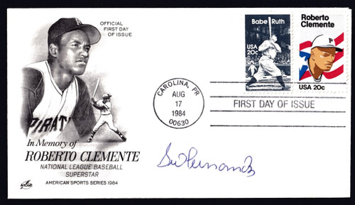 Sid Fernandez Signed 6.5" X 3.75" First Day Cover
