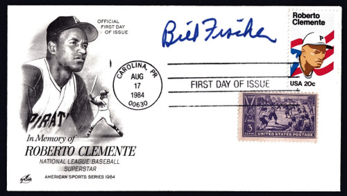 Bill Fischer Signed 6.5" X 3.75" First Day Cover