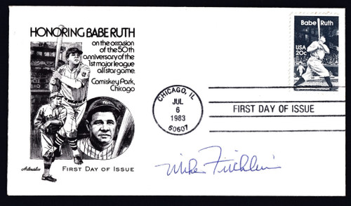 Mike Fischlin Signed 6.5" X 3.75" First Day Cover