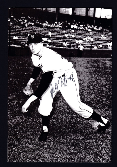 John Fitzgerald Signed 4" X 6" Postcard Photo