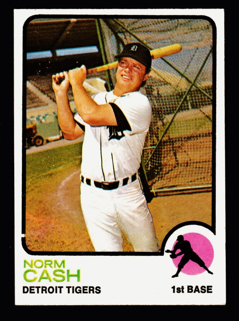 1973 Topps #485 Norm Cash EX+