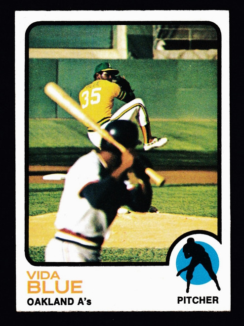 1973 Topps #430 Vida Blue EX+