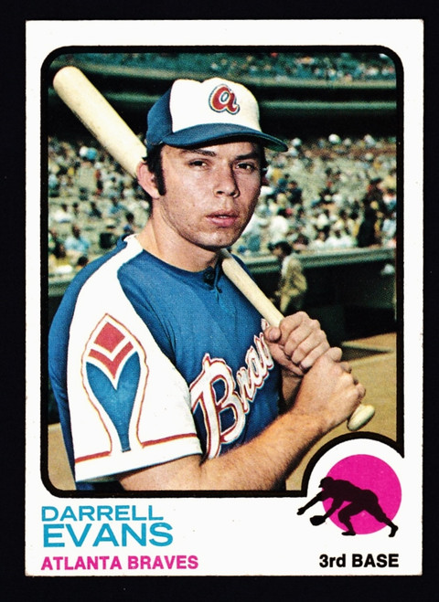 1973 Topps #374 Darrell Evans EX-