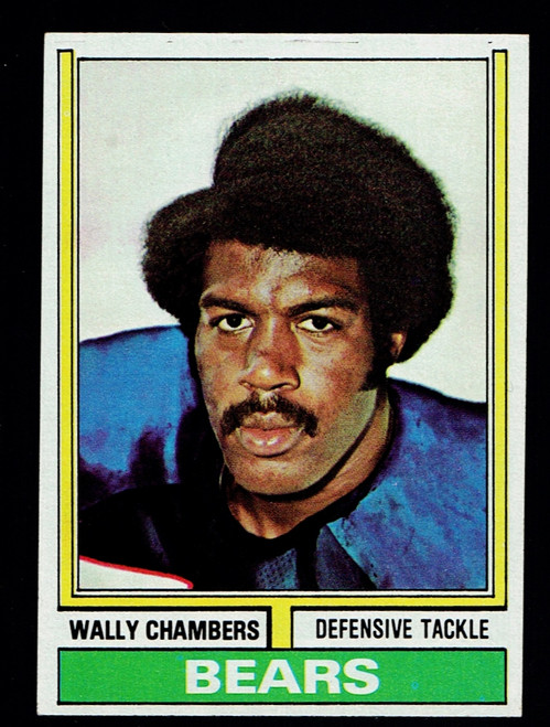1974 Topps #474 Wally Chambers RC EX
