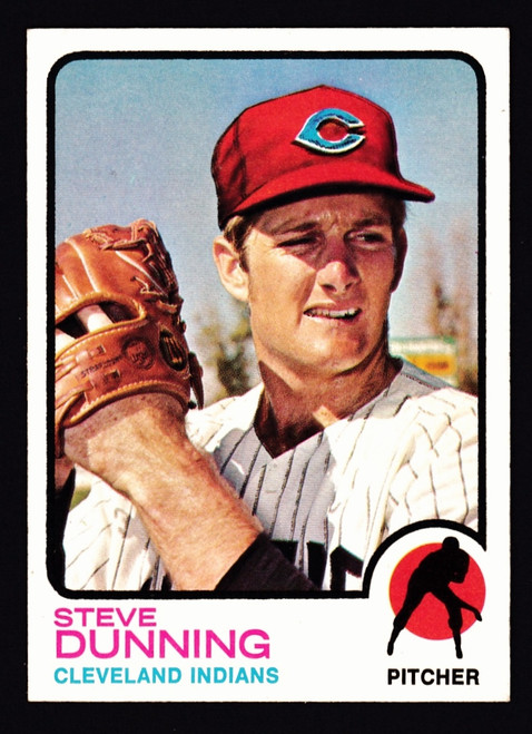 1973 Topps #053 Steve Dunning EX