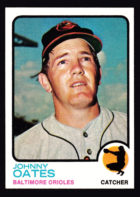 1973 Topps #009 Johnny Oates EX+