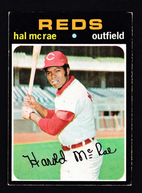 1971 Topps #177 Hal McRae VGEX