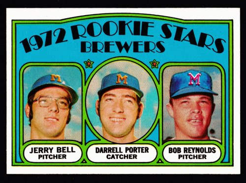 1972 Topps #162 Brewers Rookies EXMT+