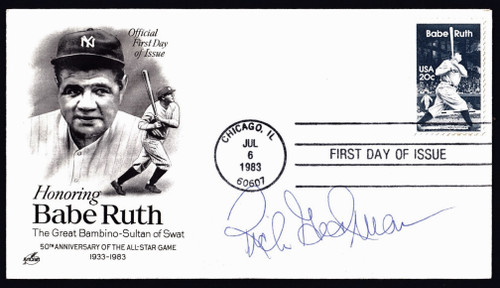 Rich Gedman Signed 6.5" X 3.75" First Day Cover