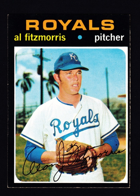 1971 Topps #564 Al Fitzmorris EX-