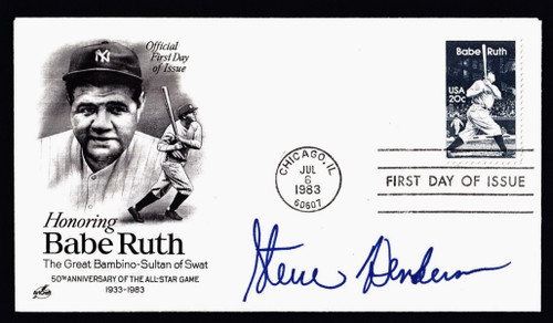 Steve Henderson Signed 6.5" X 3.75" First Day Cover