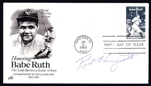 Rick Honeycutt Signed 6.5" X 3.75" First Day Cover