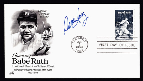 Dane Iorg Signed 6.5" X 3.75" First Day Cover