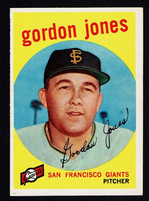 1959 Topps #458 Gordon Jones EXMT