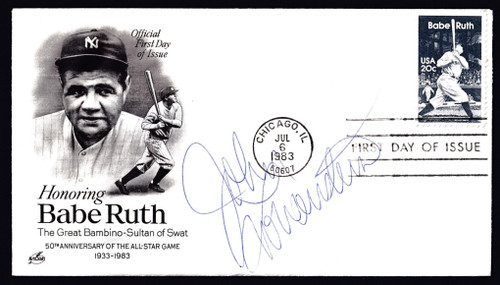 John Lowenstein Signed 6.5" X 3.75" First Day Cover