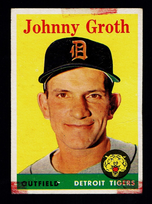 1958 Topps #262 Johnny Groth Poor