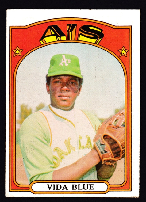 1972 Topps #169 Vida Blue GD+