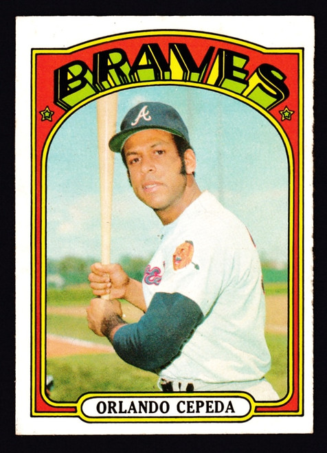 1972 Topps #195 Orlando Cepeda EX-