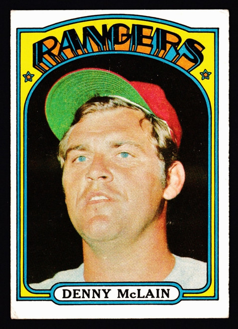 1972 Topps #210 Denny McLain VG