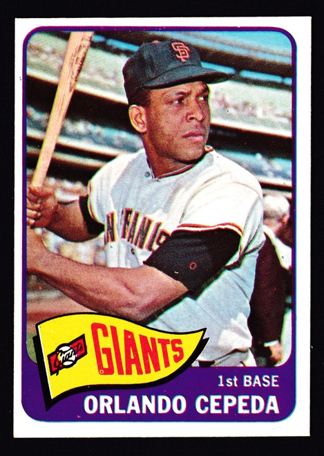 1965 Topps #360 Orlando Cepeda EX