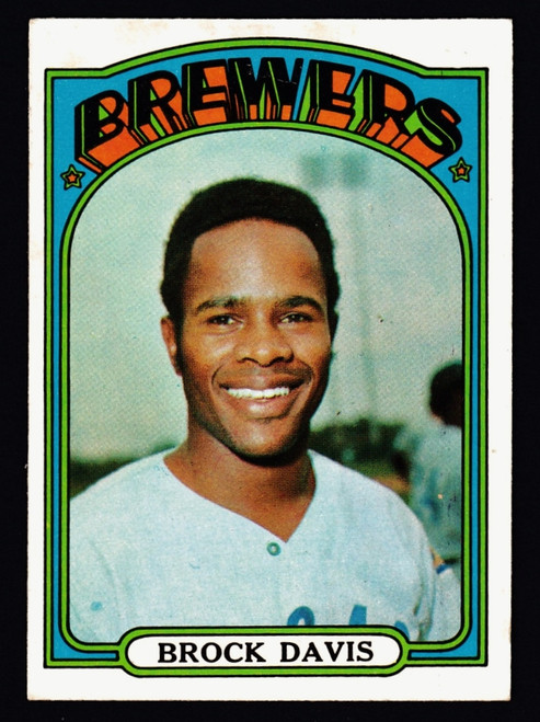 1972 Topps #161 Brock Davis VGEX