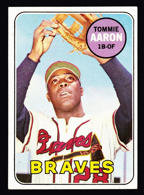 1969 Topps #128 Tommie Aaron VGEX