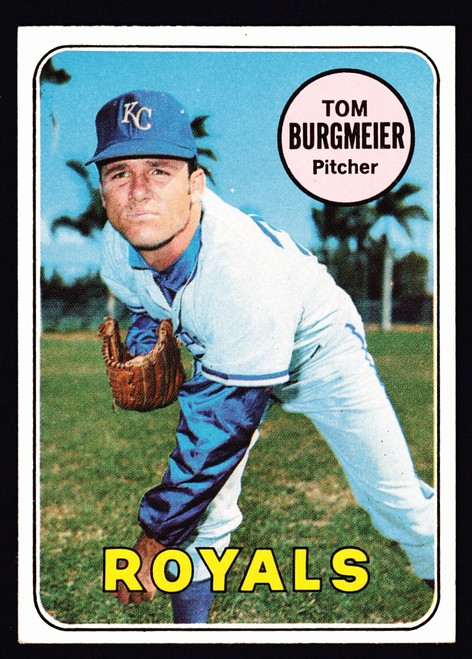 1969 Topps #558 Tom Burgmeier RC EX