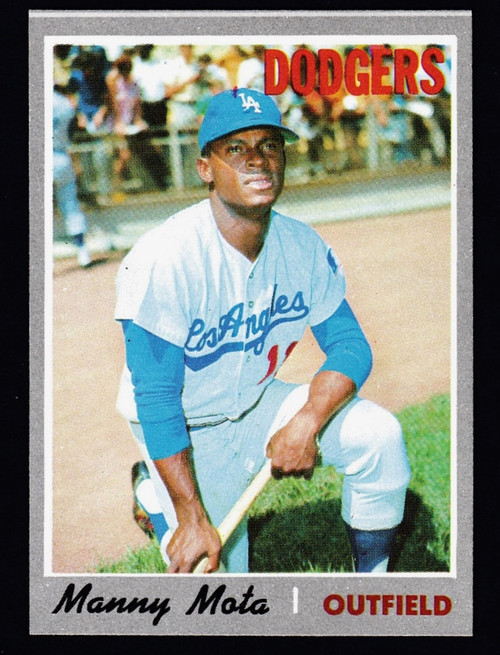 1970 Topps #157 Manny Mota GD+