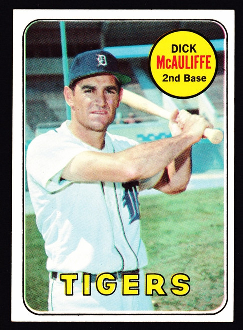 1969 Topps #305 Dick McAuliffe EX+