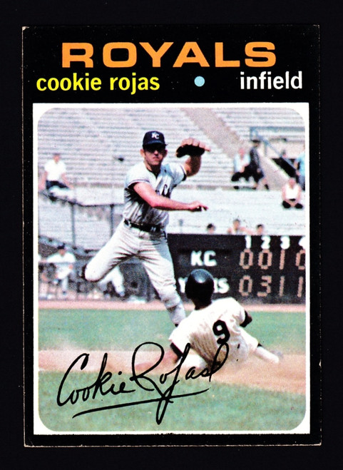 1971 Topps #118 Cookie Rojas EX-