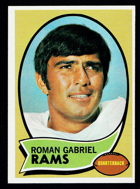 1970 Topps #100 Roman Gabriel EXMT