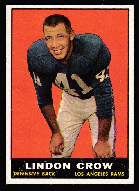 1961 Topps #055 Lindon Crow EX+