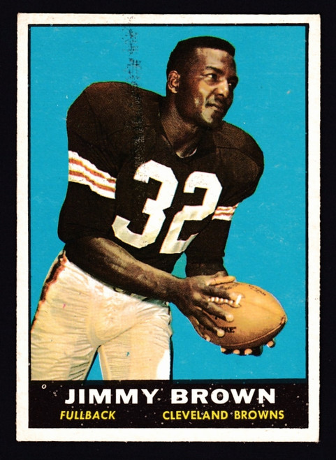 1961 Topps #071 Jimmy Brown EX