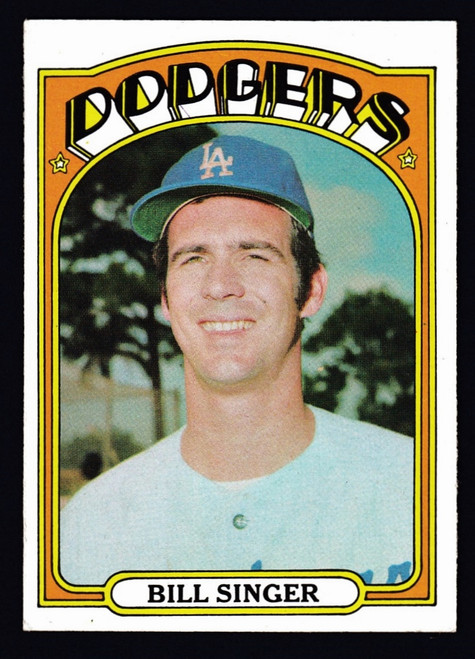 1972 Topps #025 Bill Singer VGEX