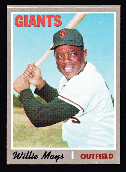 1970 Topps #600 Willie Mays EX