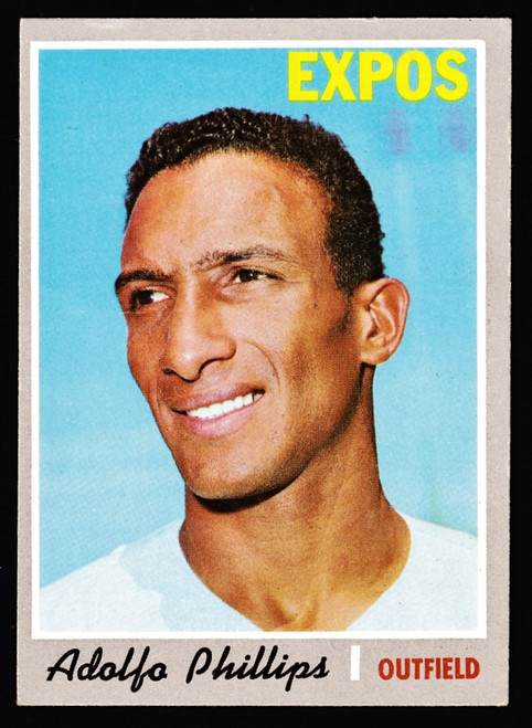 1970 Topps #666 Adolfo Phillips VG+