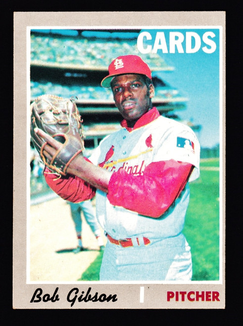 1970 Topps #530 Bob Gibson VG