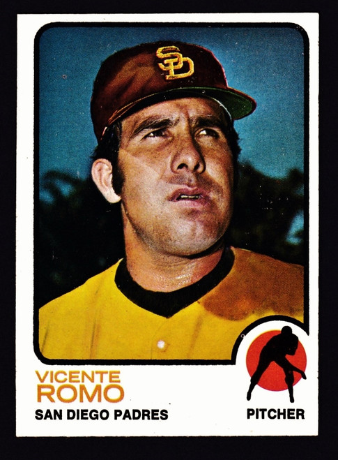 1973 Topps #381 Vicente Romo EXMT