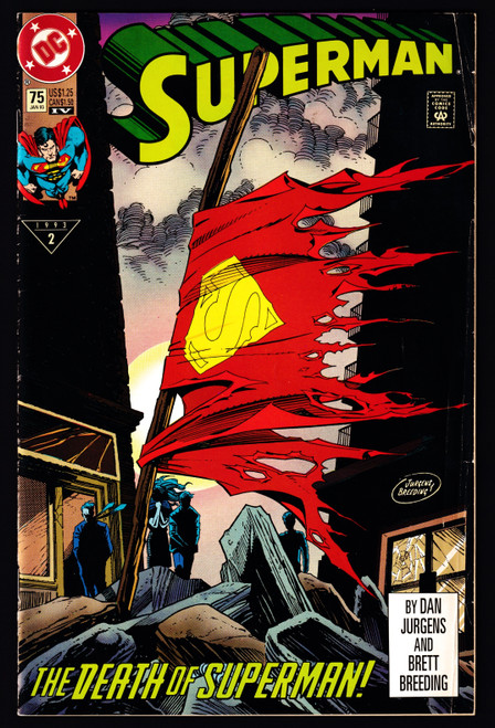 1993 DC Superman #075 VG-