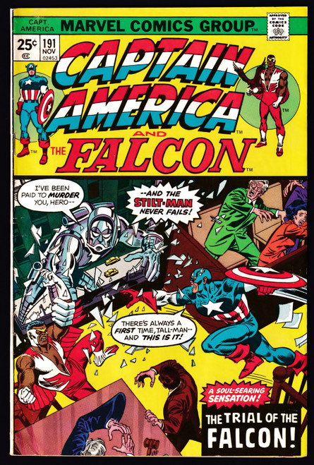 1975 Marvel Captain America #191 VG/FN