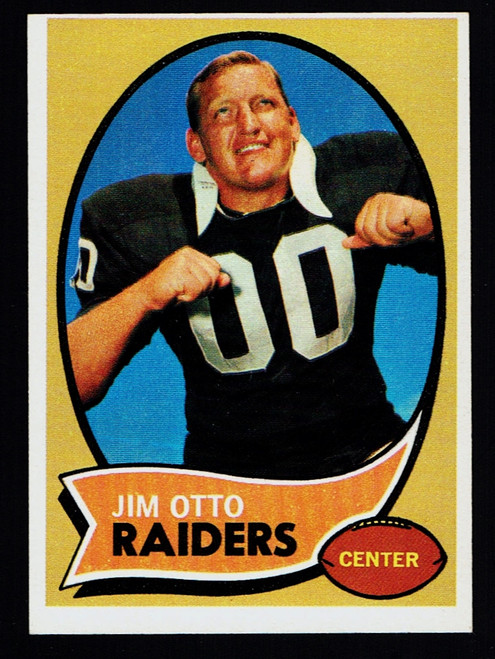 1970 Topps #116 Jim Otto EX