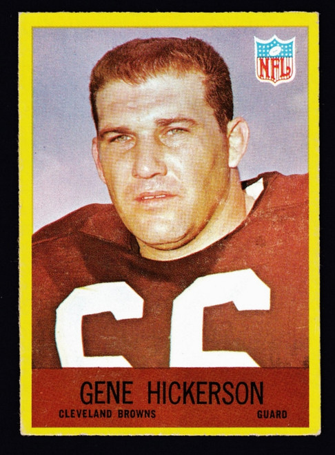 1967 Philadelphia #042 Gene Hickerson VGEX