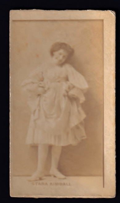 1880's N245 Sweet Caporal Actresses Stara Kimball VG