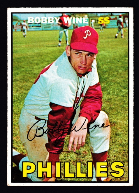 1967 Topps #466 Bobby Wine GD