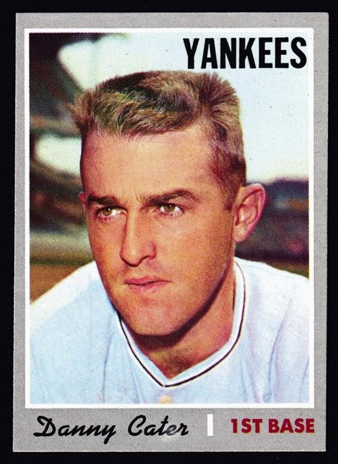 1970 Topps #437 Danny Cater EXMT
