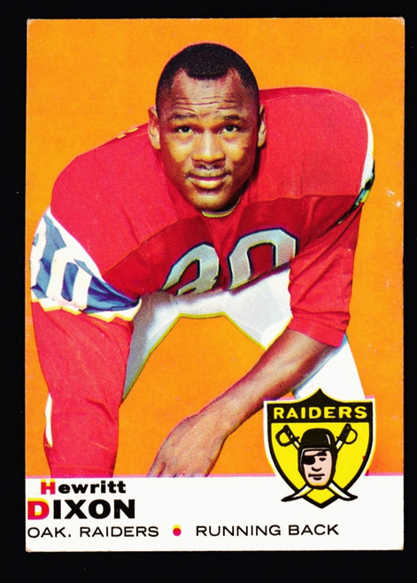 1969 Topps #098 Hewritt Dixon GD