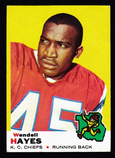 1969 Topps #058 Wendell Hayes VGEX