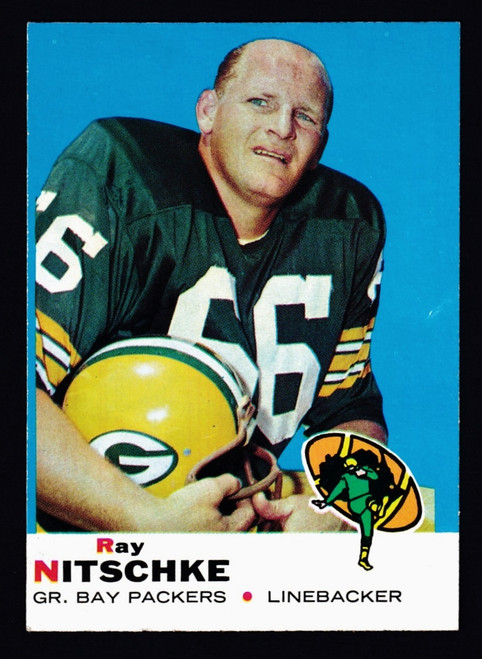 1969 Topps #055 Ray Nitschke Fair