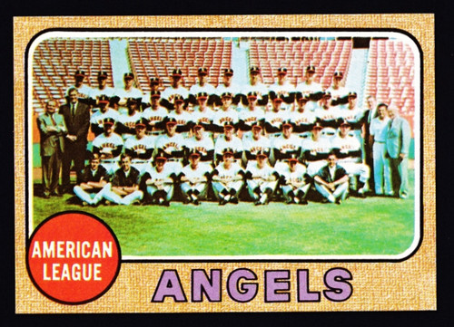 1968 Topps #252 California Angels Team NM